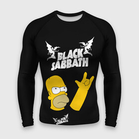 Мужской рашгард 3D с принтом Black Sabbath Гомер Симпсон Simpsons ,  |  | black | black sabath | black sabbath | hard rock | heavy metal | ozzy | sabath | simpson | simpsons | блэк сабат | гомер | группы | метал | музыка | оззи | оззи осборн | ози | осборн | рок | симпсоны | симсон | хард рок | хэви метал