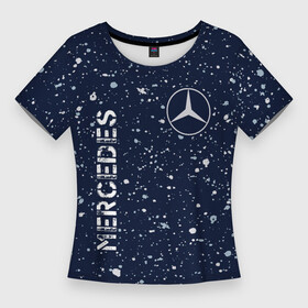 Женская футболка 3D Slim с принтом МЕРСЕДЕС  Mercedes  Брызги ,  |  | amg | auto | bens | benz | logo | merc | mercedes | mersedes | moto | paint | star | vthctltc | авто | амг | бенц | брызги | звезда | класс | краска | лого | логотип | мерин | мерс | мерседес | мото | символ | символы | ьуксувуы