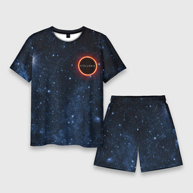 Мужской костюм с шортами 3D с принтом Stellaris  Black Hole  Logo ,  |  | emblem | game | logo | stelaris | stellaris | игра | компьютерная игра | космическая игра | лого | логотип | стеларис | стелларис | эмблема