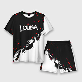 Мужской костюм с шортами 3D с принтом louna band  лоуна ,  |  | louna | louna 1984 | louna band | louna official video | rock | лауна | лоуна | луна | лусинэ геворкян | музыка | наше радио | рок | русский рок