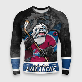 Мужской рашгард 3D с принтом Colorado Avalanche Колорадо Эвеланш Маскот ,  |  | avalanche | colorado | colorado avalanche | hockey | mascot | nhl | usa | колорадо | колорадо эвеланш | маскот | нхл | спорт | сша | хоккей | шайба | эвеланш