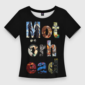 Женская футболка 3D Slim с принтом Motorhead Альбомы ,  |  | larry wallis | lucas fox | motorhead | motrhead | альбомы | группа | группы | кэмпбелл | лемми | лемми килмистер | метал | микки ди | мотор хед | мотор хэд | моторхед | моторхэд | музыка | обложки | рок | тейлор | фил | хард