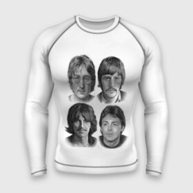 Мужской рашгард 3D с принтом LEGENDS JOHN LENNON PAUL MCCARTNEY RINGO STARR GEORGE HARRISON ,  |  | 80 е | винтаж | гитара | группа | музыка | музыкант | ретро