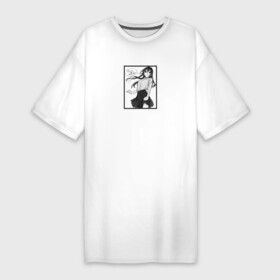 Платье-футболка хлопок с принтом КЁКО ХОРИ ЧБ  Horimiya ,  |  | Тематика изображения на принте: anime | horimiya | kyouko hori | аниме | анимэ | кёко хори