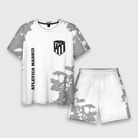 Мужской костюм с шортами 3D с принтом Atletico Madrid Sport на темном фоне ,  |  | atletico | atletico madrid | club | football | logo | madrid | paint | sport | атлетико | брызги | клуб | краска | лого | мадрид | мяч | символ | спорт | футбол | футболист | футболисты | футбольный