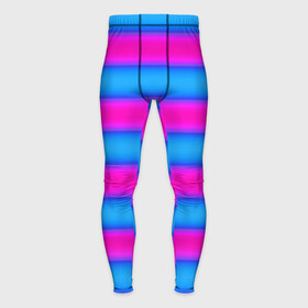 Мужские тайтсы 3D с принтом striped pattern яркий неоновый полосатый узор ,  |  | neon | striped pattern | горизонтальные полосы | полосатый узор | розовые полосы | синие полосы
