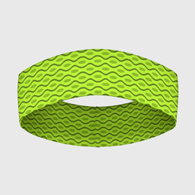Повязка на голову 3D с принтом Зеленые абстрактные линии ,  |  | абстрактные | абстракция | геометрия | классика | классические | нейтральные | спокойные | узор | узоры