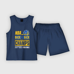 Детская пижама с шортами хлопок с принтом GOLDEN STATE WARRIORS NBA CHAMPION ,  |  | champion | golden | nba | sport | state | usa | warriors | баскетбол | воины | голден | нба | спорт | стейт | сша | чемпион