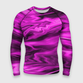 Мужской рашгард 3D с принтом Розово пурпурный закат ,  |  | абстрактный узор | малиновый | мрамор | мраморный узор | пурпурный | пятна | разводы | размытый фон