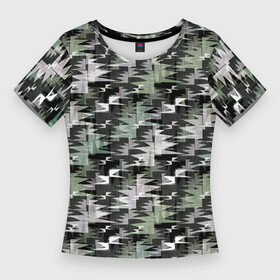 Женская футболка 3D Slim с принтом Абстрактный камуфляжный темный ,  |  | abstract | brown | camouflage | dark | gray | green | khaki | militarism | military | protective | swamp | абстрактный | болотный | военный | защитный | зеленый | камуфляжный | коричневый | милитаризм | серый | темный | хаки