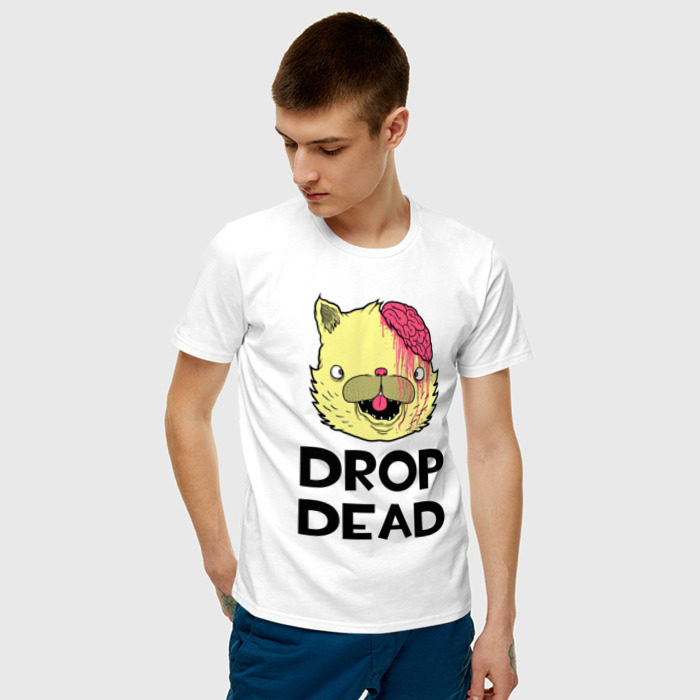 Drop dead ferrari. Drop Dead. Drop Dead логотип. Drop Dead футболка с динозаврами. Дроп дед мерч.