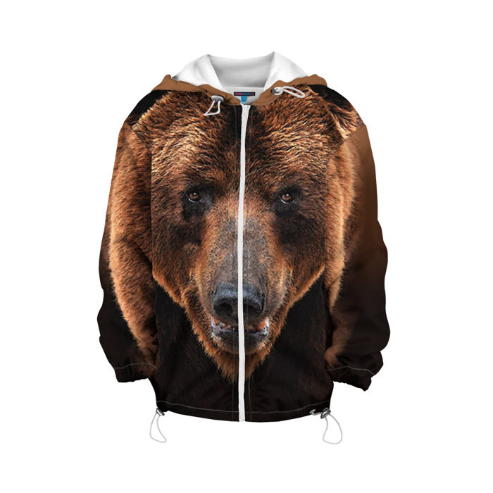 Детская куртка 3D Медведь. 