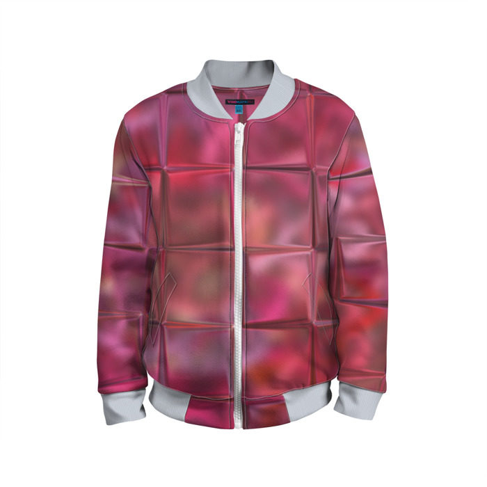 Детский бомбер 3D Магические кубики фото