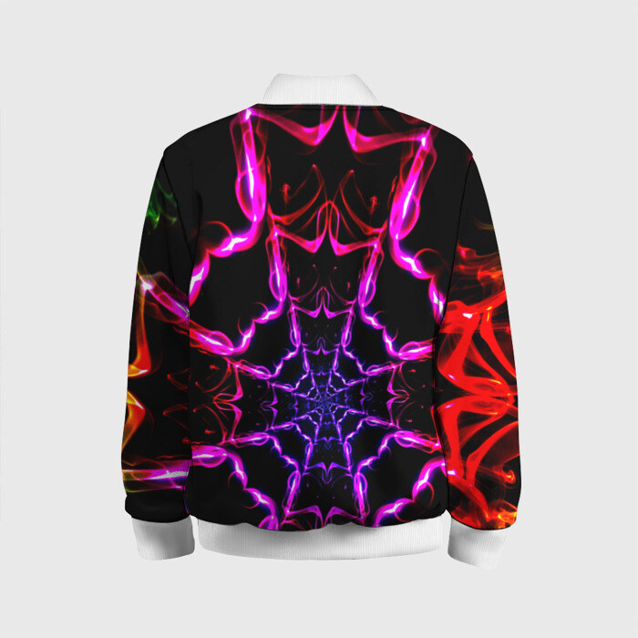 Детский бомбер 3D Паутина фото