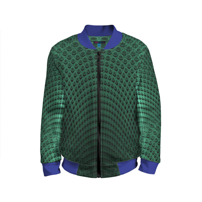 Детский бомбер 3D Парящие кружки фото