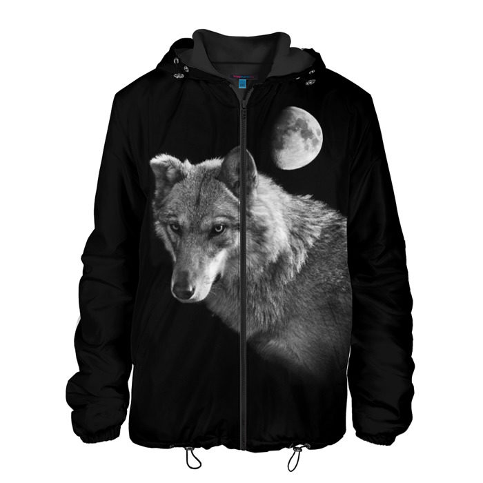 Куртка волки мужская