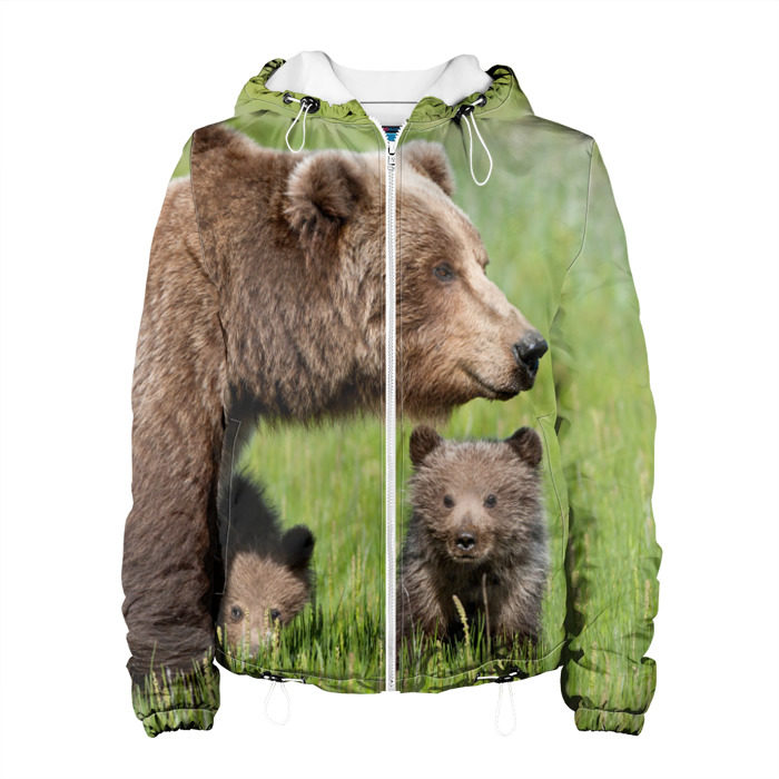 Медведь в куртке
