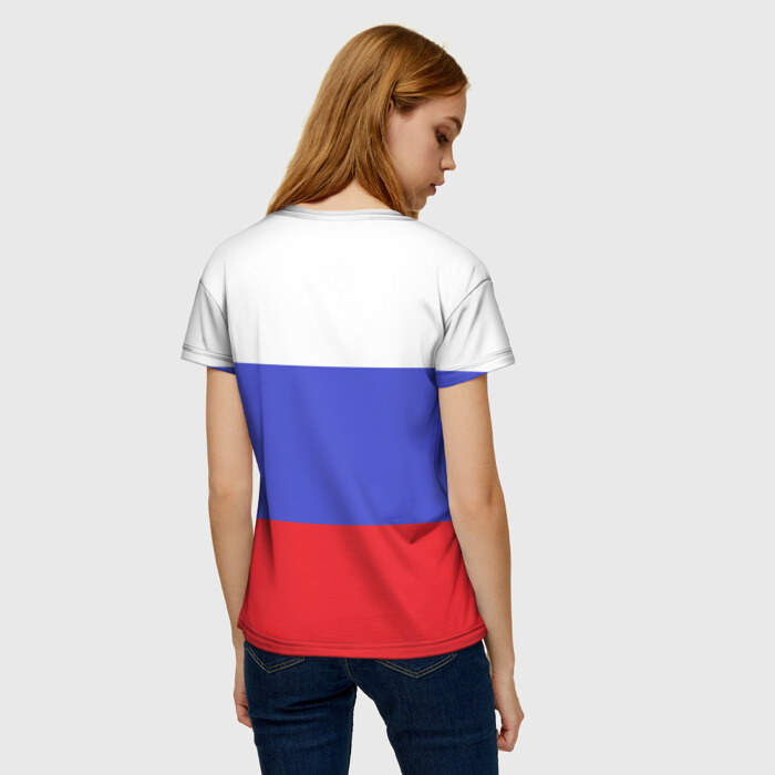 Футболка с флагом россии