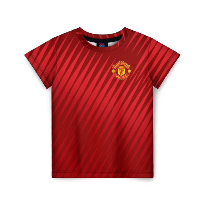 Купить футболку манчестер. Футболка детская Манчестер Юнайтед. Красная футболка Манчестер.