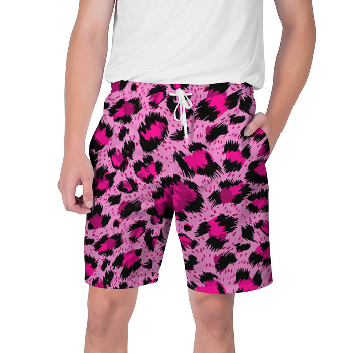 Шорты дикие. Мужские шорты леопард John Balliano. Розовые шорты мужские. Шорты мужские с принтом. Леопардовые шорты мужские плавательные.