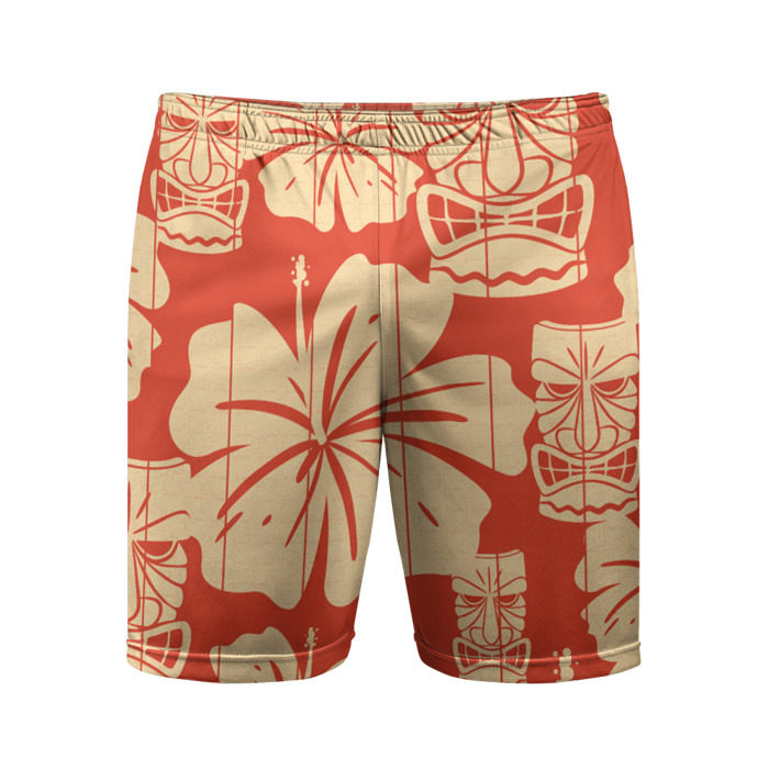 Гавайские шорты мужские