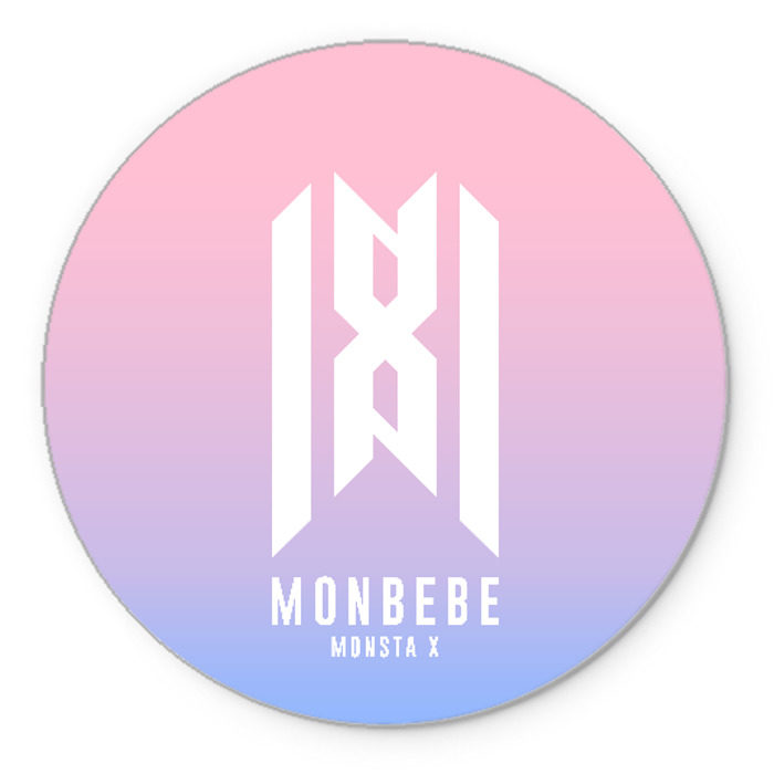 Коврик для мышки круглый Monbebe - Monsta X. Коврик для мышки круглый Monbe...