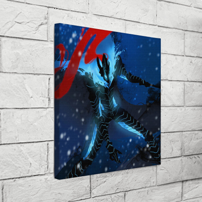 Холст квадратный Поднятие уровня | Аниме фото