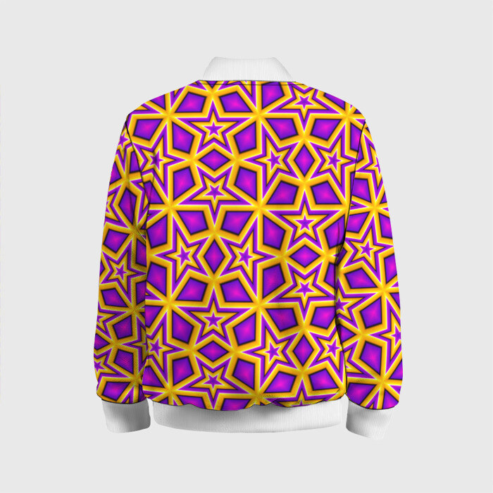 Детский бомбер 3D Звезды (иллюзия движения) фото